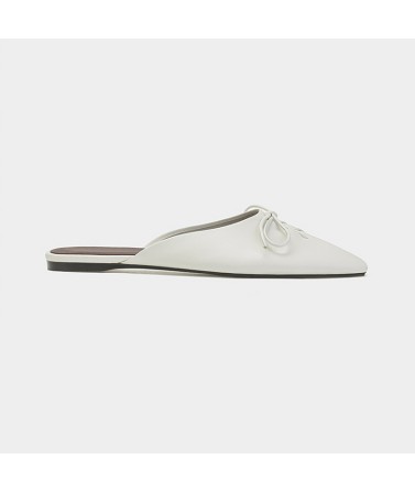 French-Style Closed-Toe Half Slippers