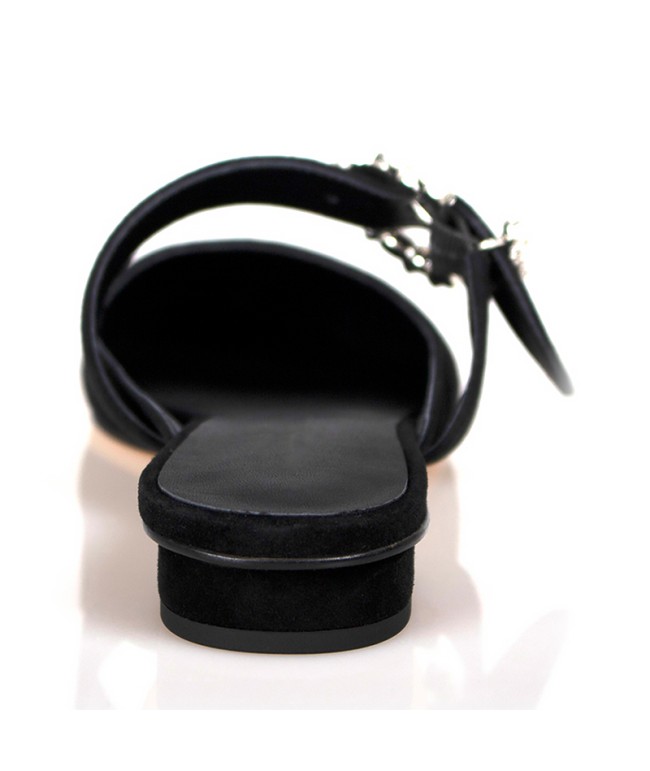 Diamond Buckle Slippers