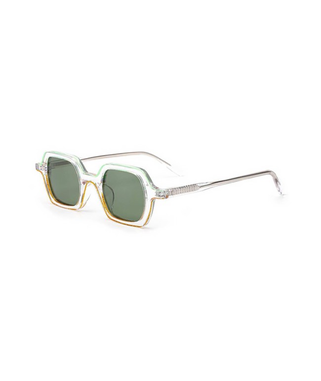 Rectangular Acetate Sunglasses